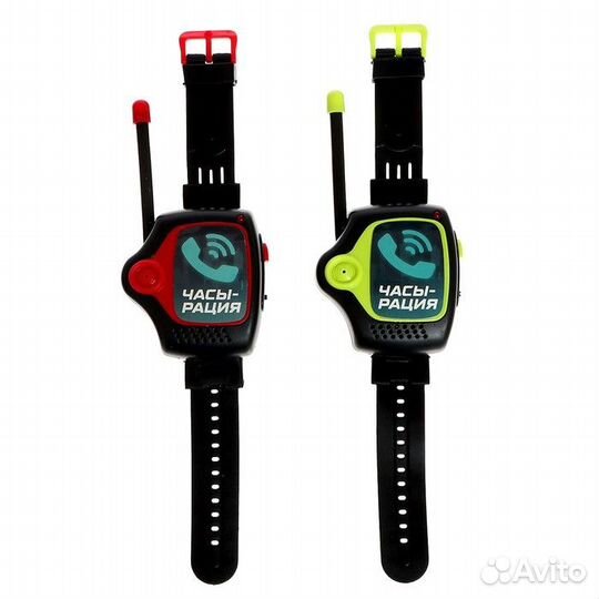 Набор раций 'Шпионы', в виде часов, дальность до 4