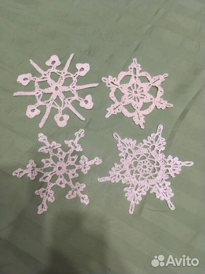 Салфетка снежинка