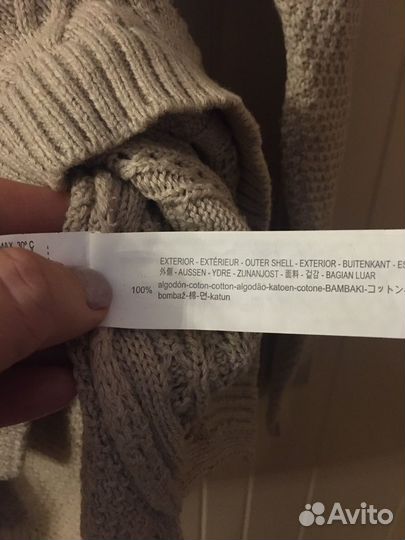 Джемпер с косичками