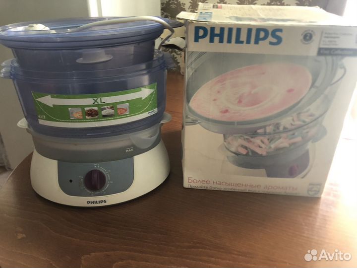 Пароварка philips