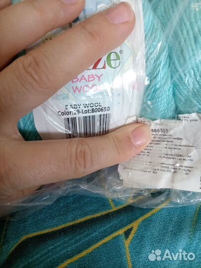 Пряжа Alize baby wool