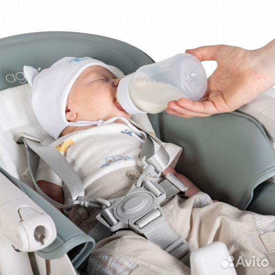 Стульчик для кормления Agex Amorino, Green (Зелены