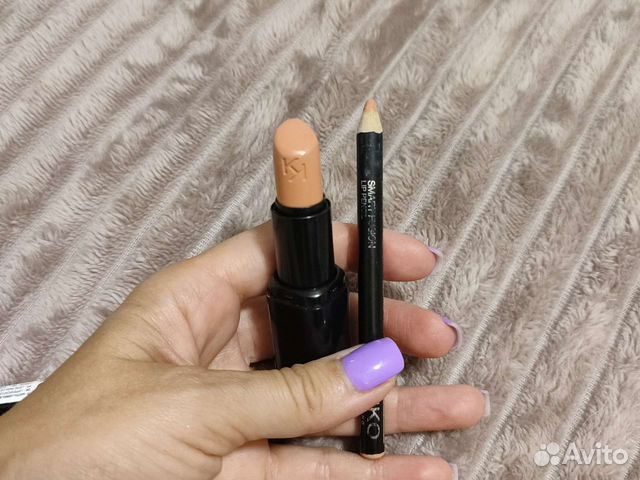 Губная помада+карандаш в тон Kiko