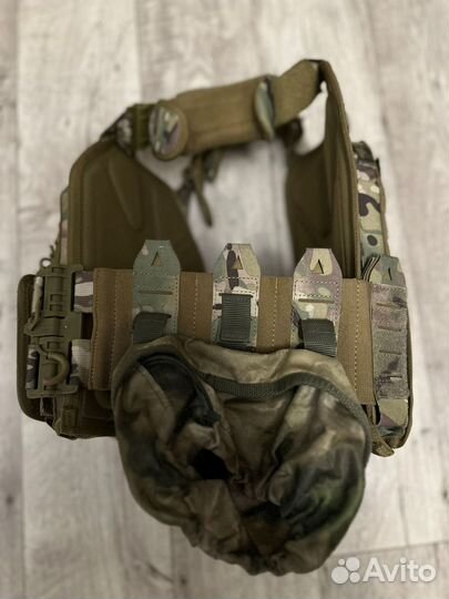 Бронежилет плитник с плитами + кевлар