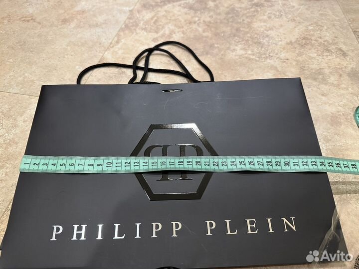 Philipp plein пакет малый 1 шт ленты бумага новые