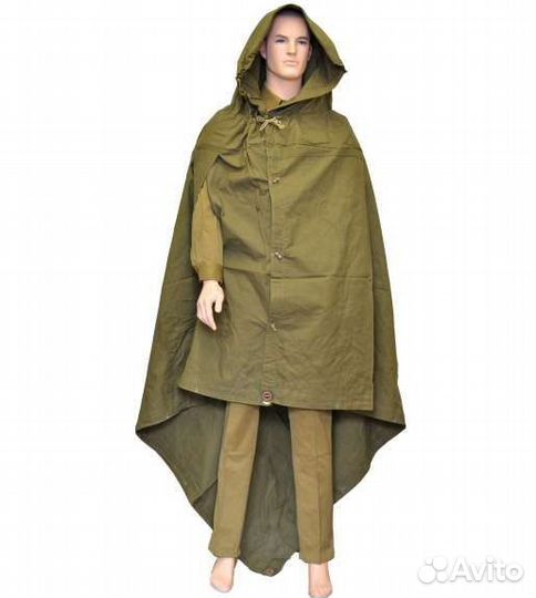Плащ-палатка солдатская СССР новая, оригинал