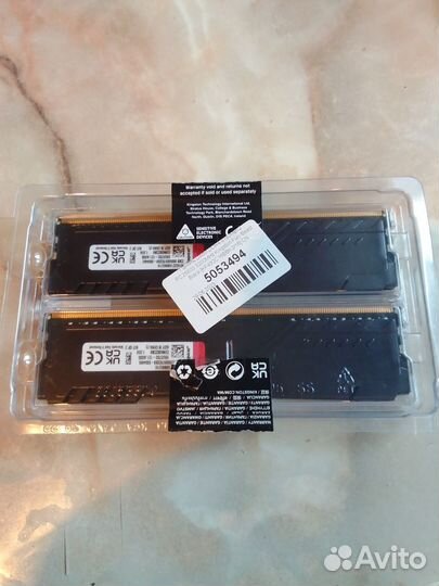 Оперативная память ddr4 16gb 3200 2x8