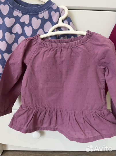 Кофта для девочки 12-18 мес