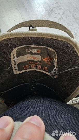 Сноубордические ботинки salomon