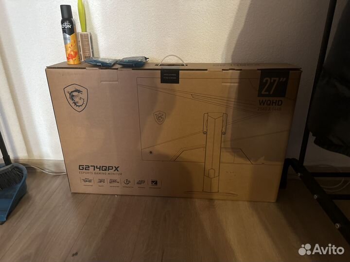 Мониторы 240гц 27 дюймов MSI Optix G274QPX