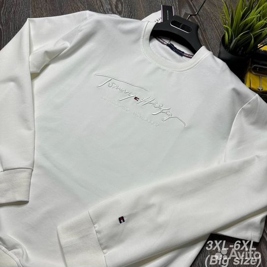 Толстовка Big Size Tommy Hilfiger
