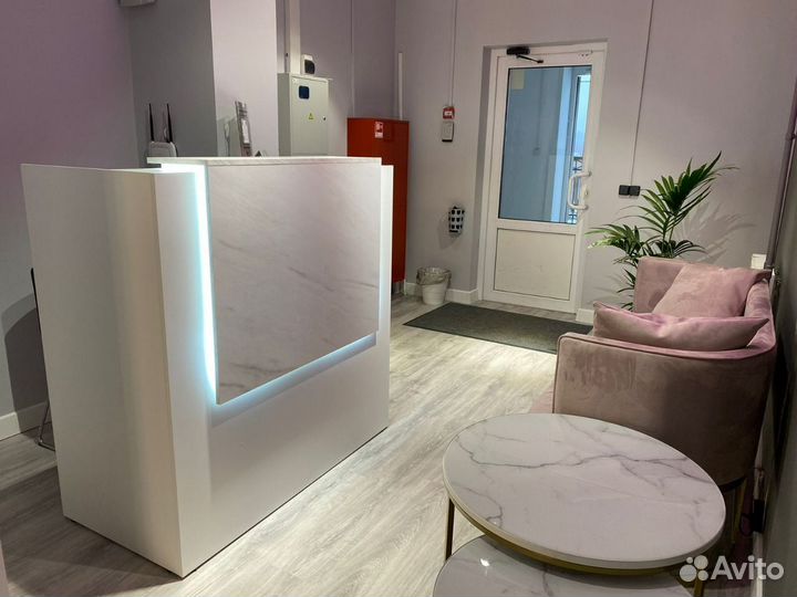 Ресепшен Белый с Подсветкой