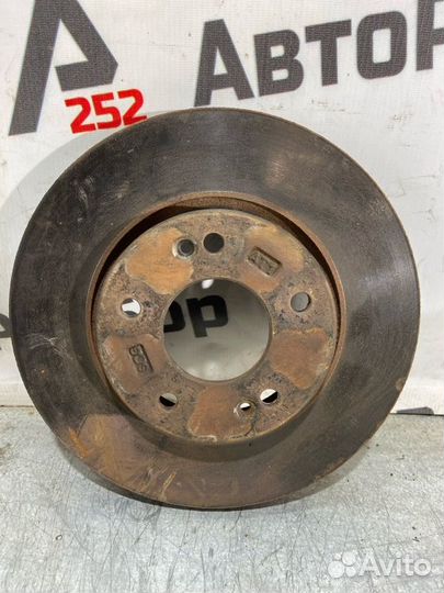 Тормозной диск передний Hyundai Ix35 2.0 D4HA 2012