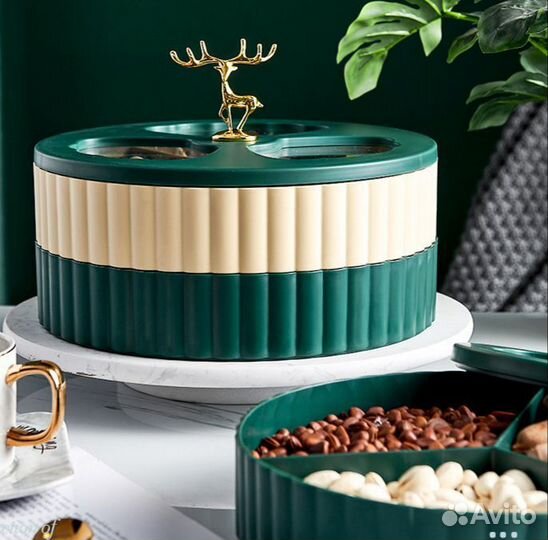 Менажница с крышкой