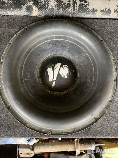 Сабвуфер 15 и усилитель