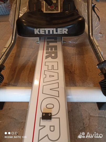 Гребной тренажер kettler favorit