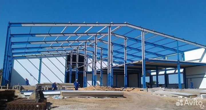 Ангар и металлоконструкции для агропредприятий