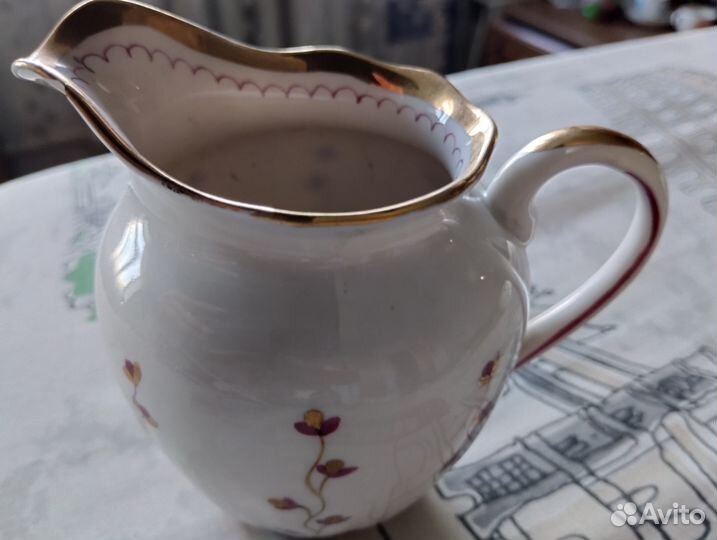 Молочник Вербилки, Соусник зик фарфор