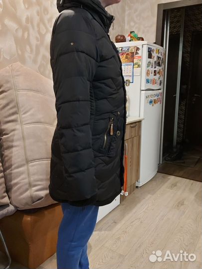 Куртка демисезонная удлиненная женская размер 48