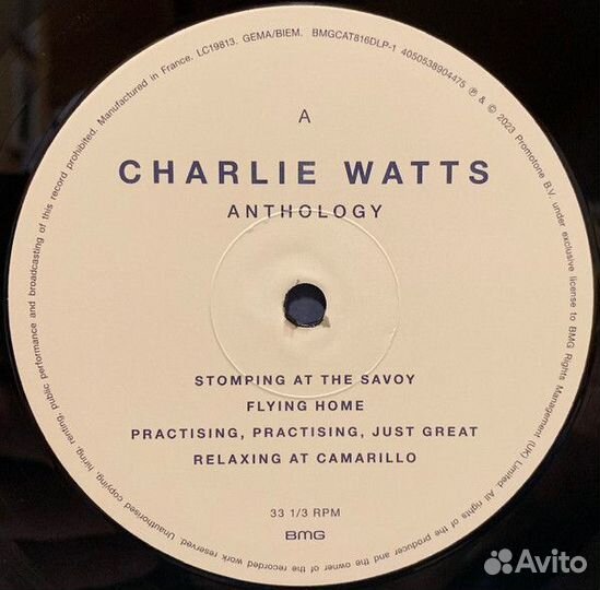 Charlie Watts -Anthology, 2LP EU 2023 Still Sealed