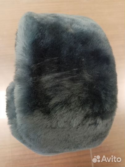 Шапка ушанка военная серая размер 62