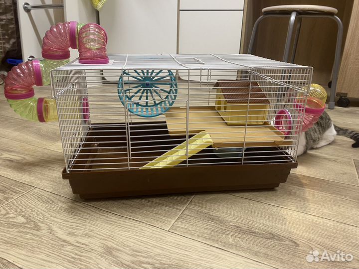 Клетка для хомяка бу