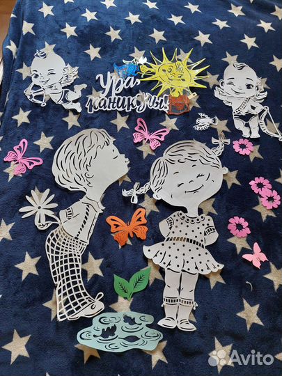 Вытынанки на окна,рисунки на окна