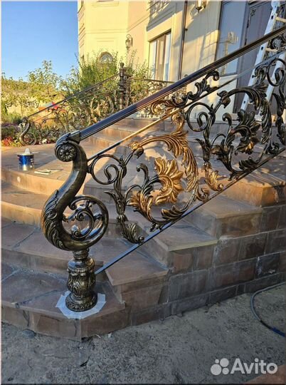 Художественная ковка, литье, перила