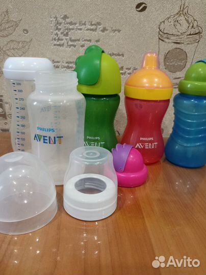 Бутылочки Поильник avent