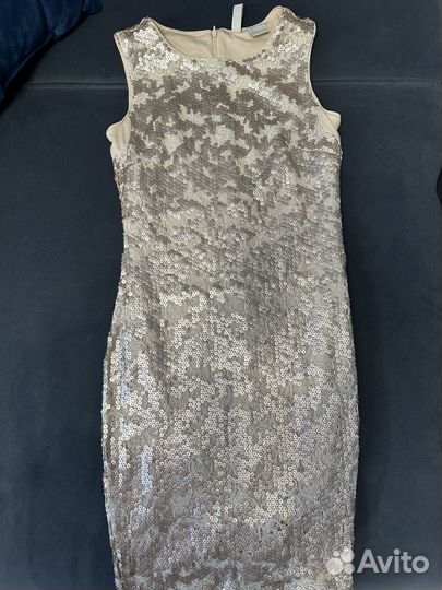 Платье с пайетками