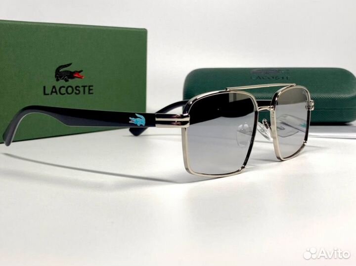 Очки Lacoste aviator зеркальные