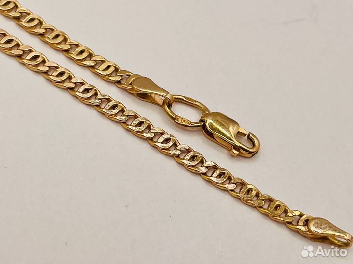 Цепь золотая 59 см (Lenina)