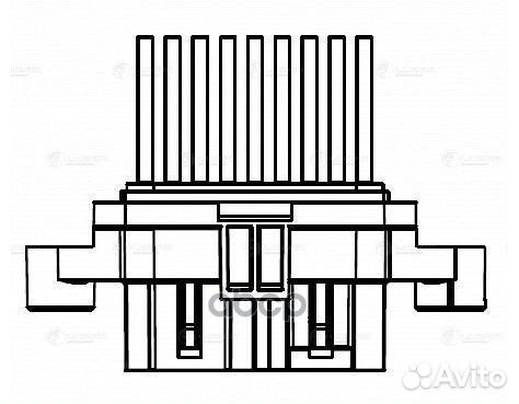 Резистор э/вент. отоп. для а/м УАЗ 3163 Патриот