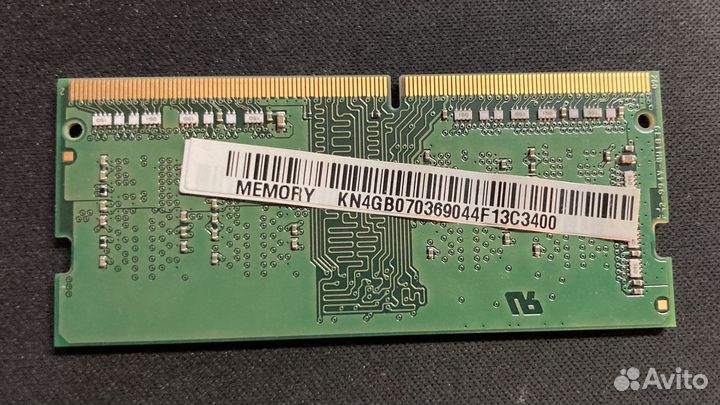 Оперативная память Kingston ddr4 4gb 2666 sodimm