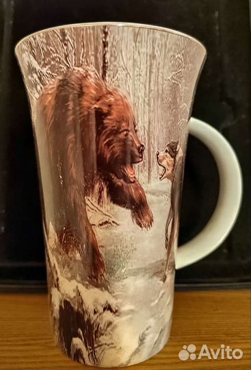 Кружка фарфоровая