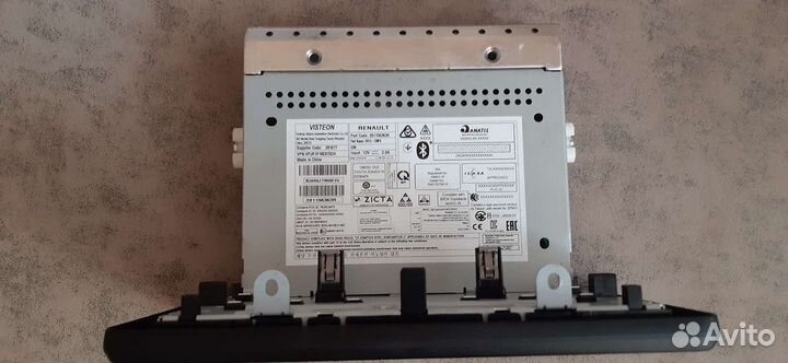 281156363R renault аркана автомагнитола visteon