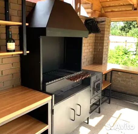 Мангал С крышей