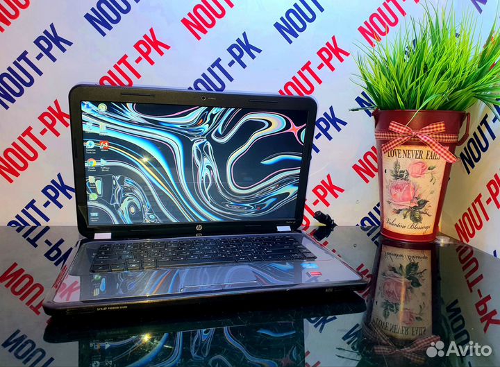 Ноутбук HP core i3/6гб/ssd/A854