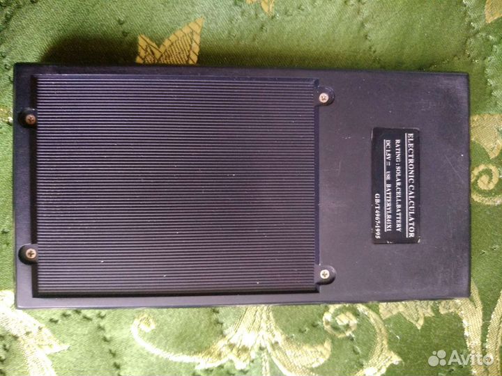 Инженерный калькулятор casio, 1995 год