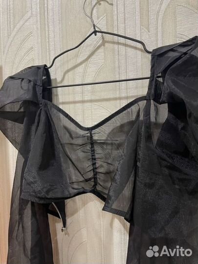 Топ вечерний zara