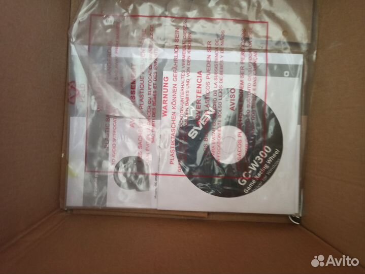 Руль с педалями, gc-w300 sven