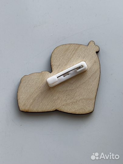 Деревянный значок Гравити Фолз Мейбл и Пухля