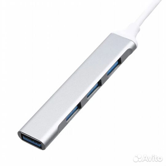 Хаб Hub USB 3.0 три и четыре порта