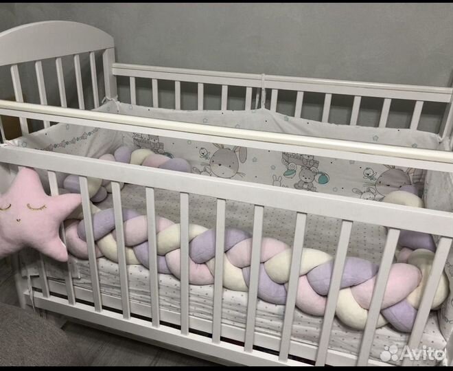 Бортик косичка