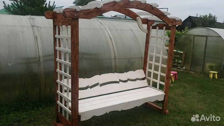 Пергола из дерева