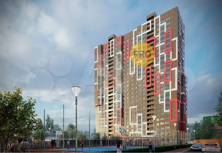 2-к. квартира, 50,7 м², 9/25 эт.