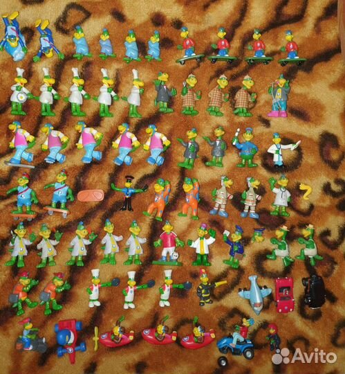 Киндер сюрприз русские игрушки вкладыши