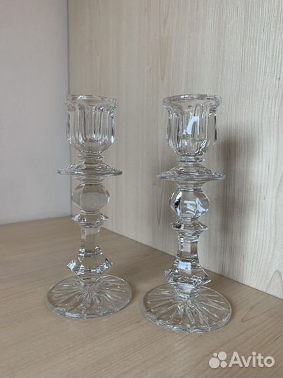 Хрустальные подсвечники