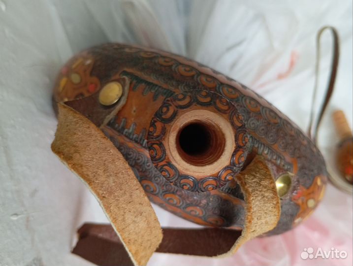 Фляга деревянная