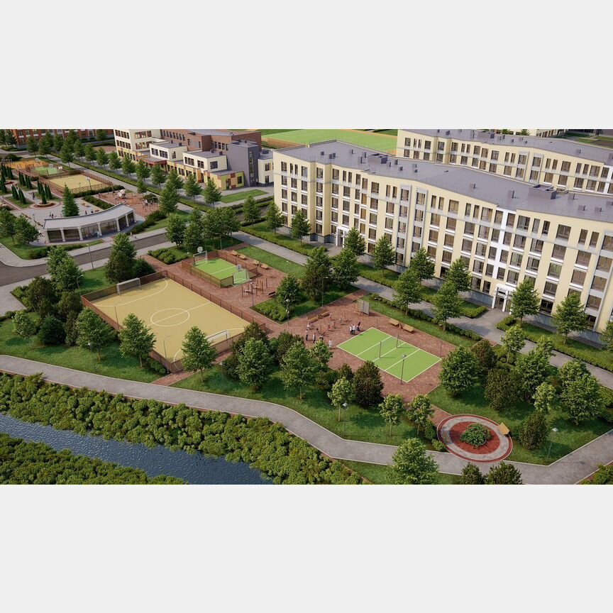 1-к. квартира, 35,3 м², 1/5 эт.